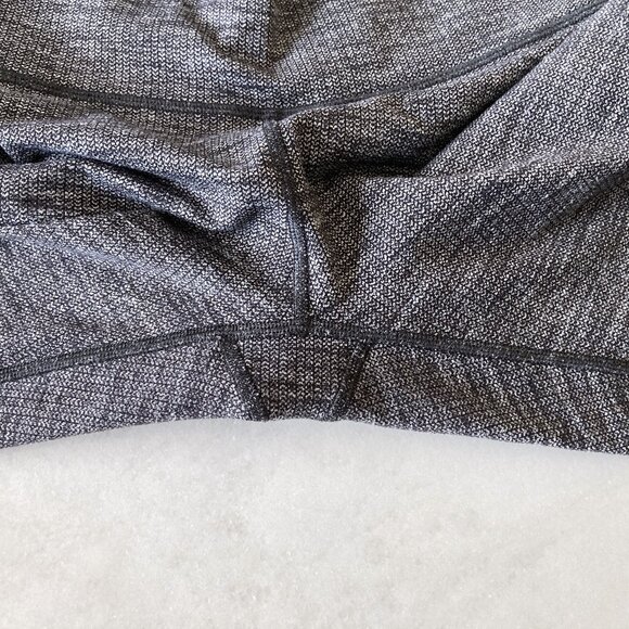 Lululemon Wunder Under Leggings / Tights / Pants (black grey herringbone) Luon - Picture 12 of 12